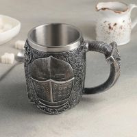 Stainless steel mug "Middle Ages", 460 ml